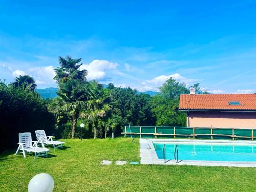 Cerro Apartamento | Casa Sebastiano am Lago Maggiore - familienfreundliches Ferienhaus mit Pool