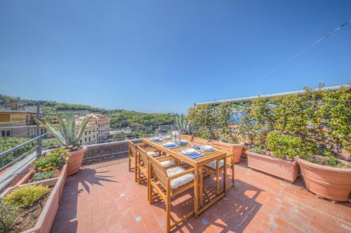 Camogli Apartamento | CASA SOLE Terrazza con vista mare, Relax e Wifi