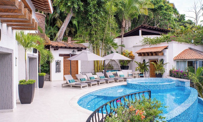 Conchas Chinas Villa | Casa Sueños del Mar - Villa de lujo, Conchas Chinas, vista, privado, con todo el personal