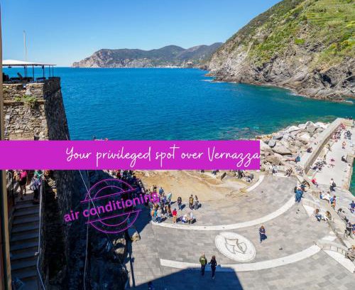 Vernazza Apartamento | Casa Teresa with AC and Balcony