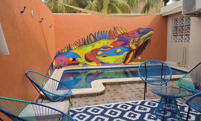 Colonia Andrés Casa | Casa Tranquila- Beautiful House with a Private Pool 2 Blocks from the Ocean