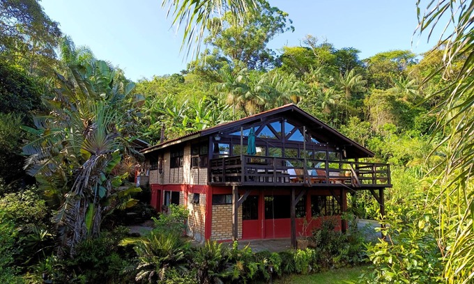 Pantano do Sul Cabaña | Casa Tucano Floripa | Your Nature Retreat with Sea View