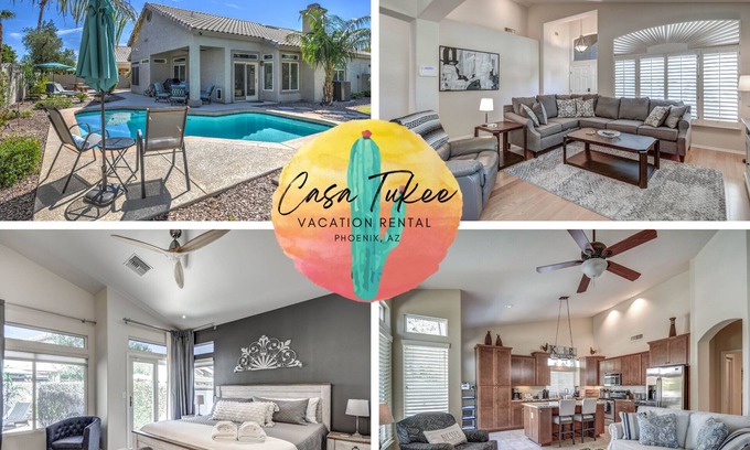 Foothills Casa | Casa Tukee - Tranquil escape w/ no fee heated pool