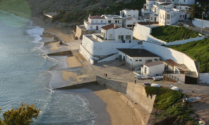 Burgau Apartamento | Casa Valeria is located directly by the sea - 1st floor