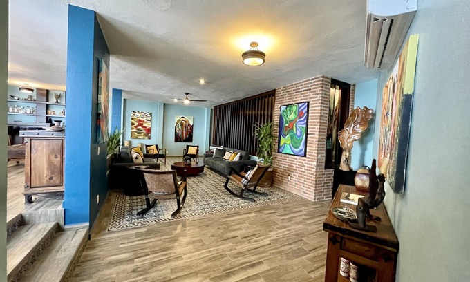 Balcones de Loma Linda Condominio | Casa Vista Azul- Perfect location! Stunning ocean views, near Olas Altas/ Centro