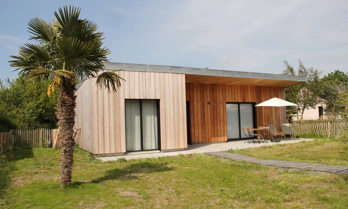 Gouville-sur-Mer Casa | Casa-Confortable-Baño Privado-Vista al Jardín-Casa Zao