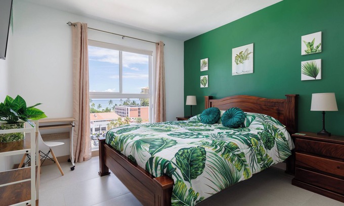Barrio Los Villalobos Apartamento | Casago 0701 Brand New Rental Stunning Ocean Views, Nature-Inspired Décor
