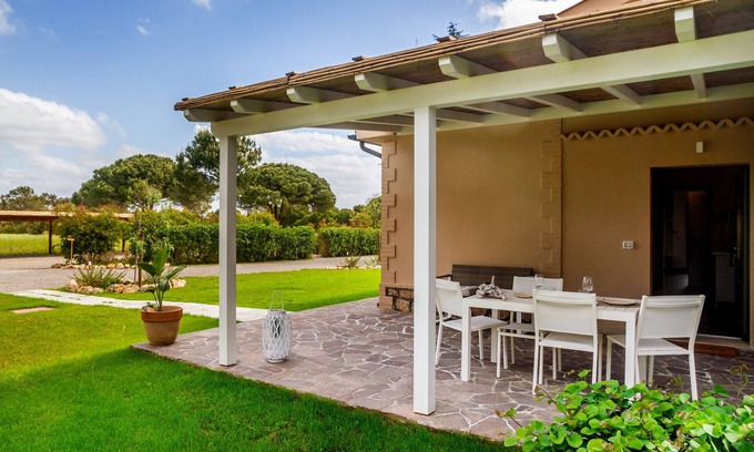 Saline Sadun Apartamento | 'Casale Lorenzo - Apartamento 1' con terraza privada, jardín compartido y aire acondicionado