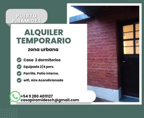 Puerto Pirámides Casa | Casapiramides