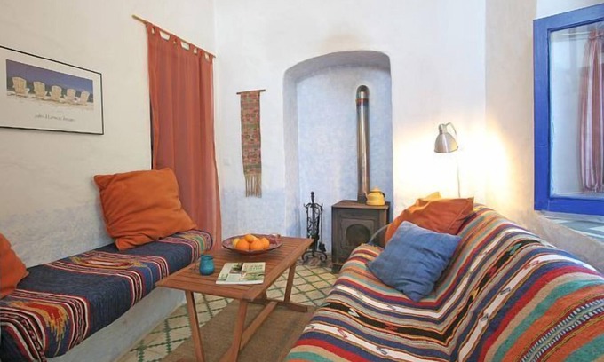 Los Caños de Meca Cabaña | Estudio del Madroño con Estufa de Leña en Los Caños de Meca