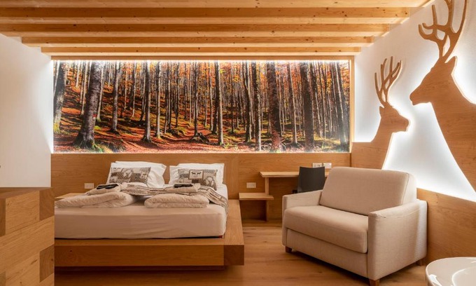Chies d'Alpago Apartamento | Casera Cal De Mez- Wellness Chalet