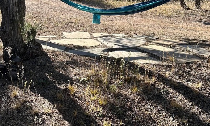 Northeast Santa Fe Cabaña | Casita in Private Wooded Area