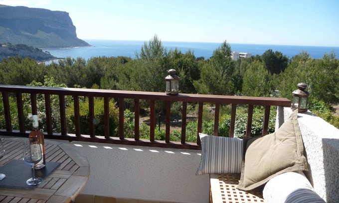 Cassis Apartamento | CASSIS PROVENCE apartamento T2 vista mar, Cap Canaille, Tenis, Piscina CALANQUES