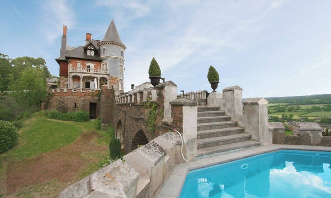 Sart-lez-Spa Otro | Castillo spa de lujo con sauna