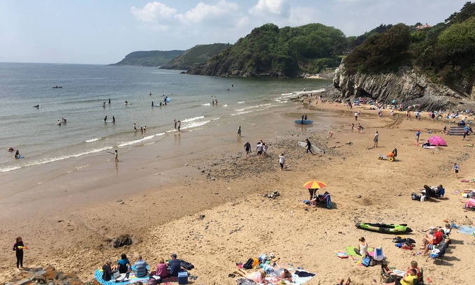 Mumbles Chalet De Esquí | Chalet de playa en Caswell Bay, Mumbles, Swansea, Gales del Sur