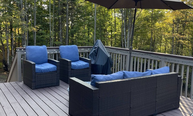 Hensonville Casa | Catskill MTN House w/ Hot Tub and Large Outdoor Decks, fire-pit, close to hiking
