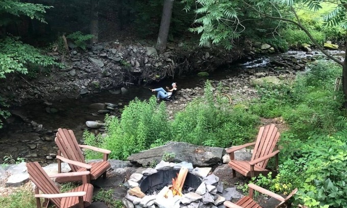 Oliverea Cabina | Catskills Chestnut Creek House+Swimming Hole+Firepit+Hike