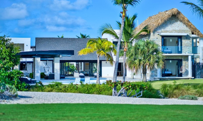 Punta Cana Villa | Cayuco 6-Villa de Lujo en el Hoyo #5 de Punta Espada