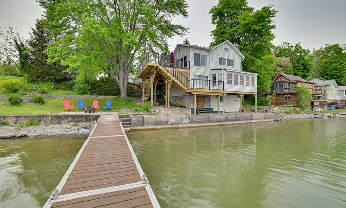 Seneca Falls Cabaña | Cayuga Lake Retreat in Seneca Falls w/ Dock!