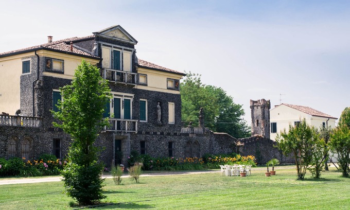 Megliadino San Fidenzio Villa | Sala Celeste dentro de Villa Fava