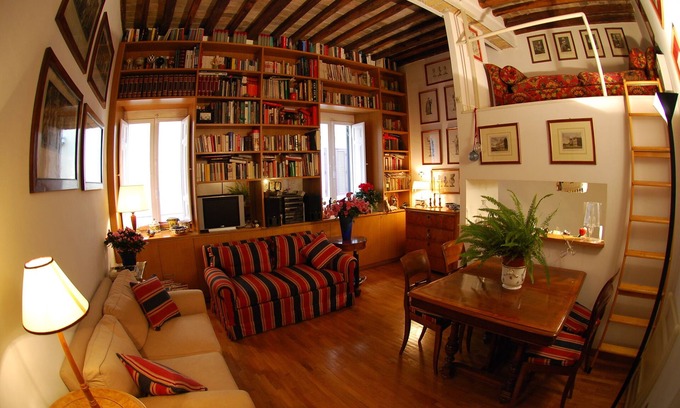 Rione VII Regola Apartamento | Centre Campo Fiori / Navona Lujo Romántico Wifi gratis / Móvil