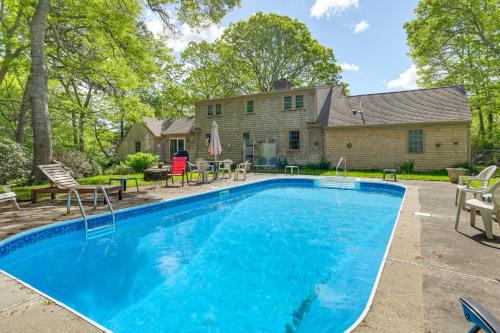 Centerville Casa | Centerville Escape with Pool about 3 Mi to Beach!