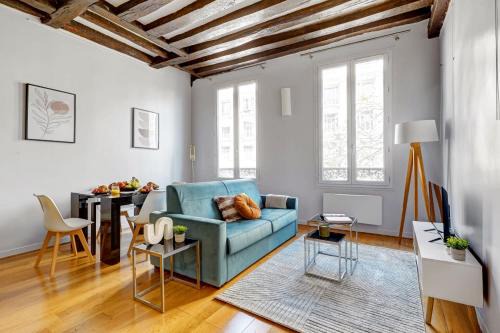 Quartier Sainte-Avoye Apartamento | Central 1BR in Le Marais - Close to Notre-Dame