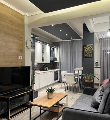 Serres Apartamento | Central 4 Modern Apartment with free parking