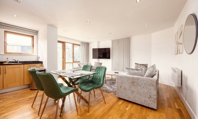 Leeds Apartamento | Apartamento-Superking-Baño Privado-Terraza-16McClure