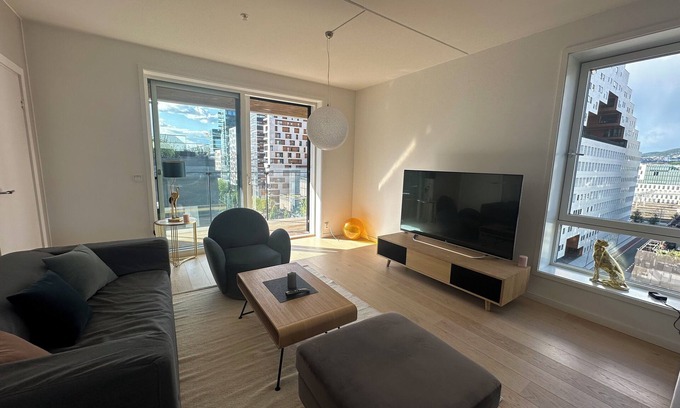Bjørvika Apartamento | Central Luxurious Apartment Barcode Oslo