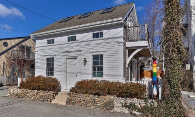 Provincetown Cabaña | Central, modern cottage with parking and water view