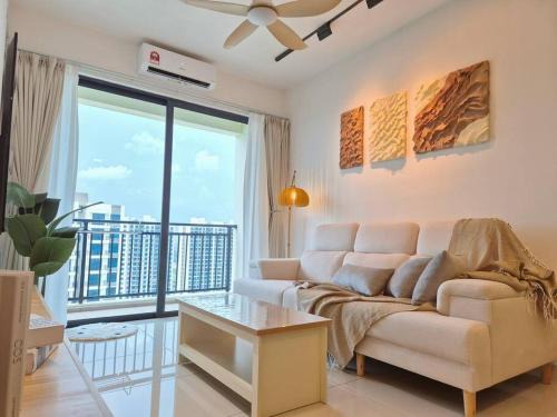 Johor Bahru Apartamento | Central Park Bright & High floor 2 Rooms 4 pax