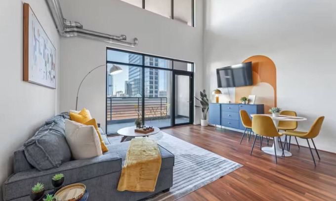 Atlantic Station Area Apartamento | Central & Stylish Loft - 2Bed/2Bath - Atlantic Station 4th Floor - near GA Tech