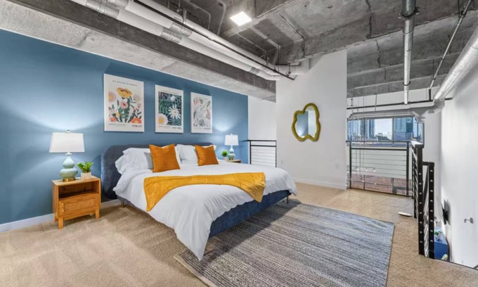 Atlantic Station Area Apartamento | Central & Stylish Loft - 2Bed/2Bath - Atlantic Station 2nd Floor - near GA Tech