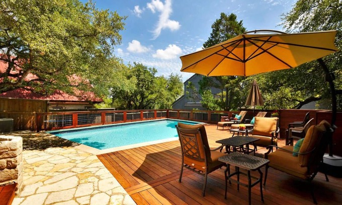 Barton Hills Casa | SXSW disponible!El | Centro de la ciudad | Piscina privada | 5 hab./4 baño