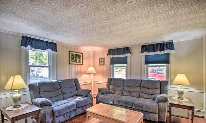 Meredith Apartamento | Centrally Located Meredith Apt: Walk to Lakes