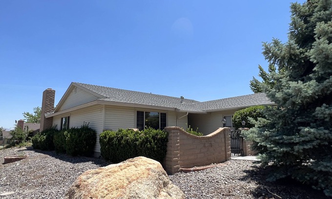 West University Casa | Centrally located to everything Reno! Family home w/ arcade games & full patio.