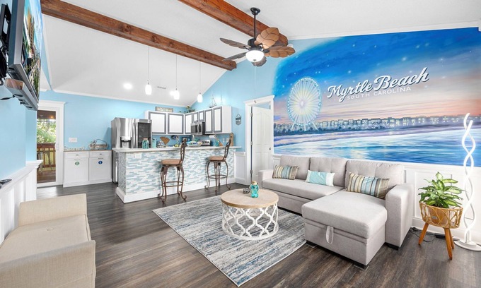 Myrtle Beach Casa | Centrally Located Beach Bungalow