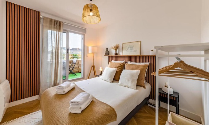 Dobree-Bon Port Apartamento | Centre - Calme & Confort - 2 à 4p - 55m2