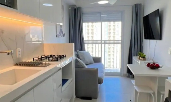 Panamby Apartamento | Chácara Santo Antônio 1 Dormitório com Sacada