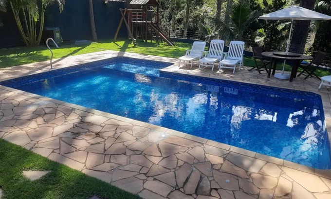 Morro Grande Casa | Chácara c/Piscina Aquecida e Wi-fi -próx de Arujá