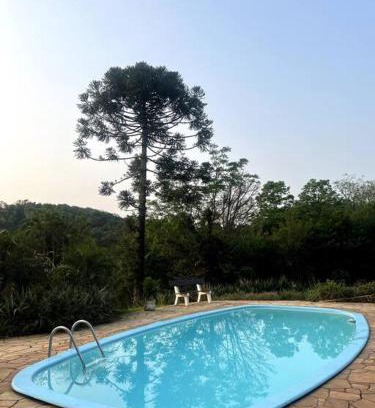 Presidente Lucena Casa | Chácara da Aráucária - sítio privativo com piscina, churrasqueira e área verde