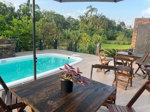 Morretes Casa | Chácara Rosina’s - contendo rio e piscina