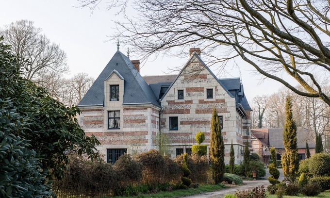 Bordeaux-Saint-Clair Cabaña | Château de Saint-Clair-Gîte-Baño Privado-Lujoso-Vista al Parque