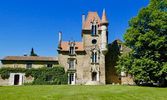 Bollene Otro | Château Rouge (15 pers - pool)