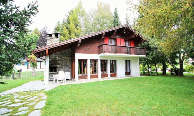 Randogne Chalet De Esquí | Chalet en Crans Montana cerca de pistas