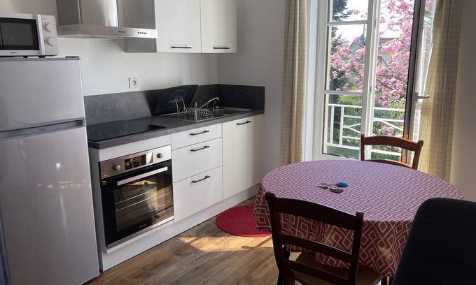 Bagnoles-de-l'Orne Apartamento | Charming T1 - twin beds