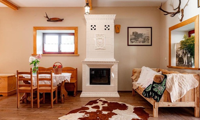 Witow Apartamento | Chałupa na wsi u Papierzy Sauna, Jacuzzi, SPA