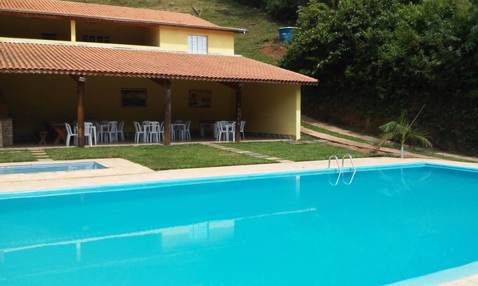 Mairipora Casa | PIE DE GRANJA SIERRA con piscina, campo de fútbol, ​​barbacoa, pesca
