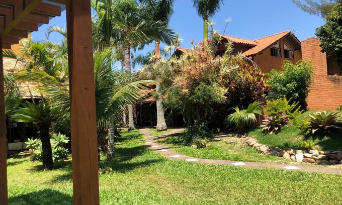 Garopaba Chalet De Esquí | CHALÉ 50 METROS DA PRAIA- CHALÉS SOLANA